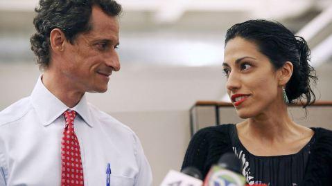 Anthony Weiner and Huma Abedin