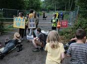 Anti-Fracking Protesters Halt Sussex Shale Operation