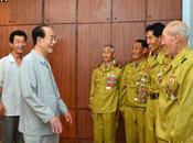 Senior DPRK Government Party Officials Visit Veterans’ Accomodations