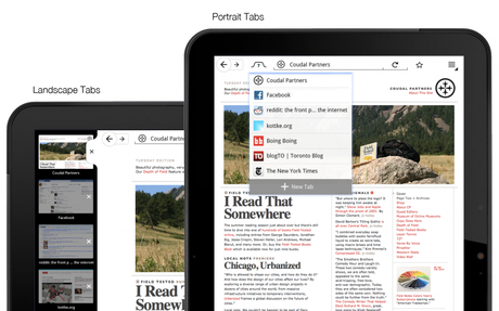 Firefox for Tablets - Tabs