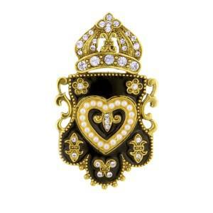 crown brooch