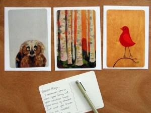 Postcard Round up | Krissy from Pretty Paper Things