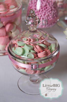 Beautiful Pink Candy Buffet  for a special girl.