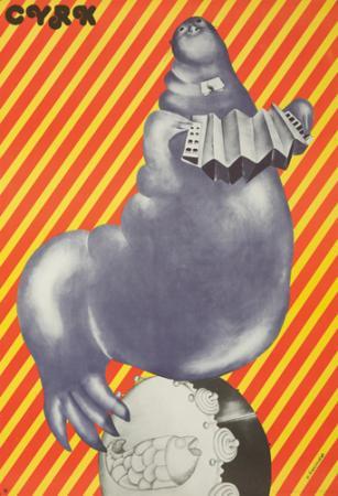 Circus posters: Polish CYRK posters. Auction Sept. 8 - View Lot Detail @postersplease