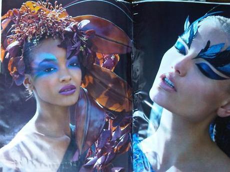 Photos from Back issues of Vogue. 
While doing the Moodboards last weekend, I found myself flicking through old issues of magazines and came across these amazing make-up photos. 
LOVE!
xoxo LLM