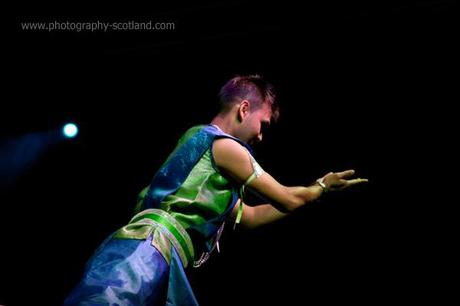 Photo - dancer at the Edinburgh Mela festival, Scotland
