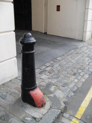 A Pair of Wapping Bollards...