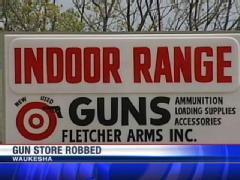 Gun Shop Robbery in Wisconsin