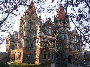 Victoria College in the University Toronto tak...