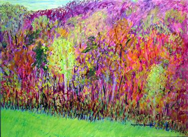 Fall Color Inspiration via Artist Peggy Kannenstine