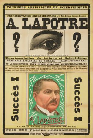 extremely rare early magic poster - all seeing eye #mesmerism Sept. 8, 2011 auction | posterplease.com