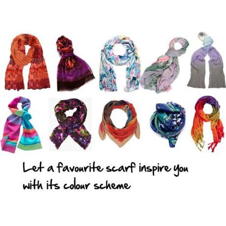 colour schemes in scarves