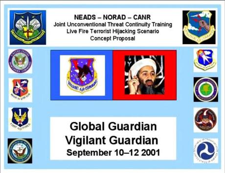 9/11 - Osama Bin Laden - AMALGAM VIRGO 1-2 June 2001 wargame cover a fake?