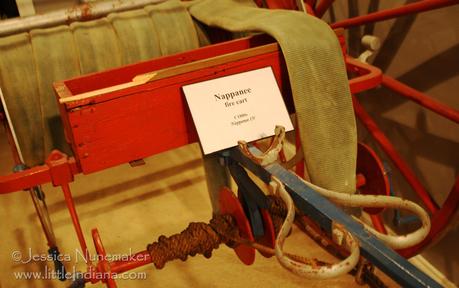 Nappanee, Indiana Welcome Center: Fire Truck