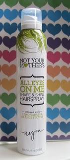 Hump Day Hairdo + Not Your Mother's All Eyes on Me Hairspray Review