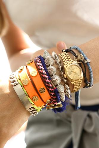 stacks of arm candy
