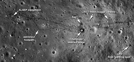 NASA Spacecraft Images Offer Sharper Views Of Apollo Landing Sites