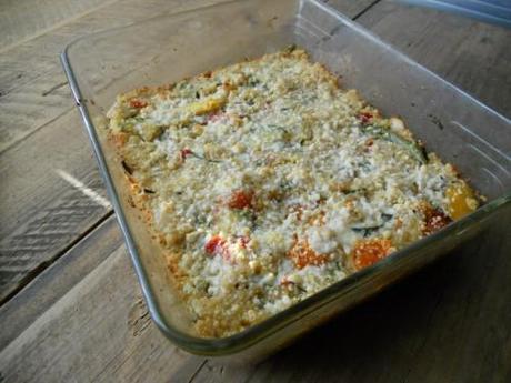 Baked Parmesan Couscous 