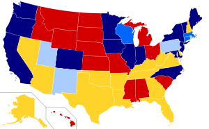 Some states of the United States have implemen...