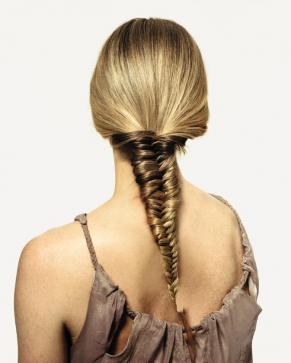 fish braid hair