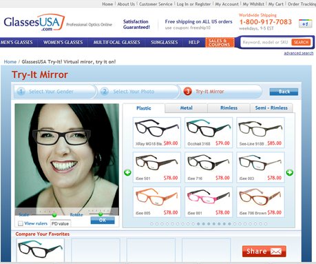 Buying Glasses Online: Review GlassesUSA - Paperblog