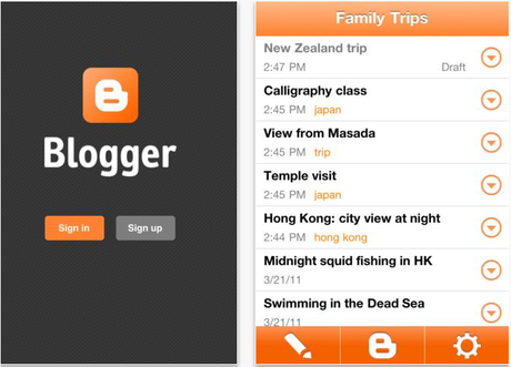 ‘Blogger’ Releases an iPhone App