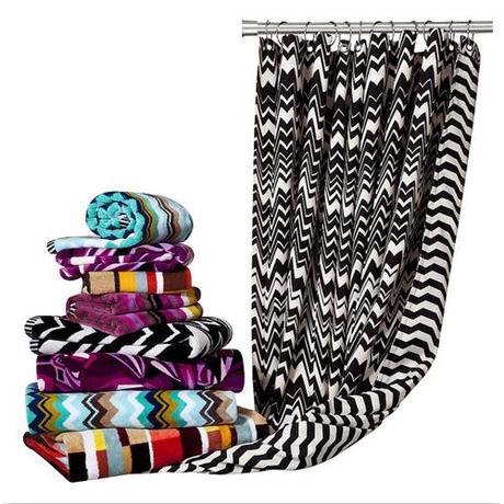 Missoni for Target Home - Shower Curtain and Towels