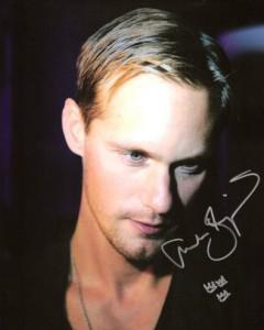 alexauction2 Alexander Skarsgård Autographed Photos for Auction on eBay