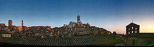 Siena, Tuscany, Italy.