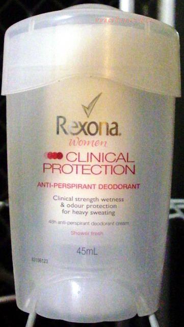 Rexona Clinical Protection Anti-Perspirant Deodorant - My experience!