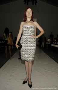 Carrie Preston Attends Multiple Events at NY Fashion Week