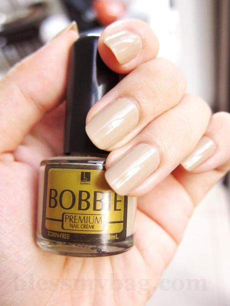 NOTD: Bobbie Premium Nail Creme “Touch of Beige” just Php28!