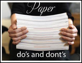 All About Your Paper (Part 3 of 3)