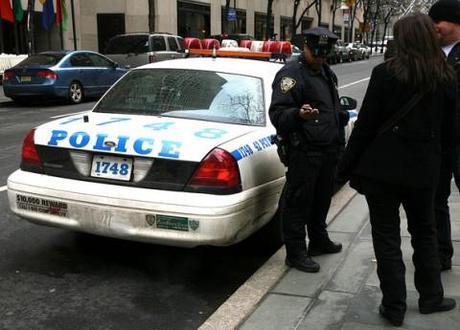 Dirty dancing ‘daggering’ New York policemen spice up West Indian Day parade