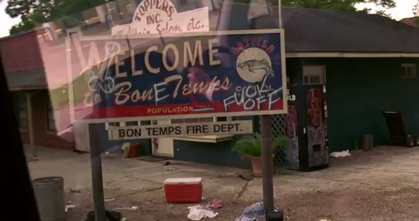 Welcome to Bon Temps Sign
