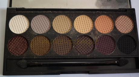 Product Reviews: Eye Shadow Palettes: Sleek: Sleek I Divine Nude Collection Au Naturel Eye Shadow Palette Swatches & Review