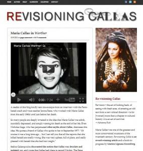 Re-visioning Callas by Marion Lignana Rosenberg
