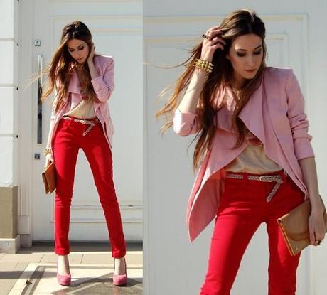 Red and pink fashion