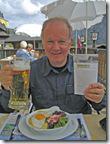 Lunch Swiss Style (Rosti with a Friend Egg Washed Down with Beer)