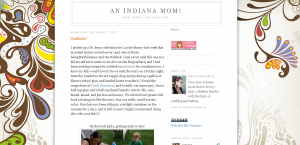 Indiana Blogs: Indiana Mom