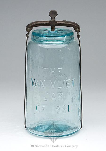 Van Vliet fruit canning jar - Auction Lot 59 - Norman C. Heckler & Company + Don Van Vliet (Captain Beefheart)