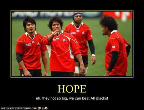  Japan build up hope, sizing up the All Blacks before kick off