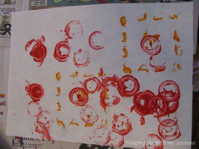 EXPLORE ART: Abstract art Stamp It project