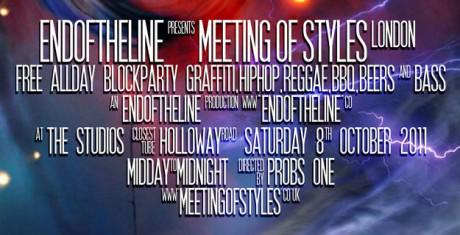 endoftheline MOSNEWFLYER2 460x235 Meeting of Styles rescheduled for 8th October