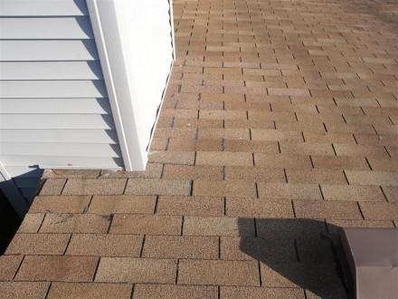 Caulked shingles