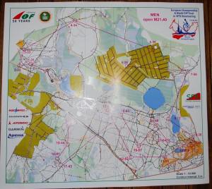 Euro Champs MTBO – Middle Distance Race