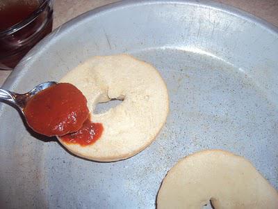 Bagel Pizzas/ Late Start