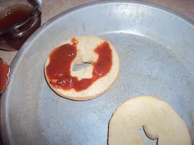 Bagel Pizzas/ Late Start