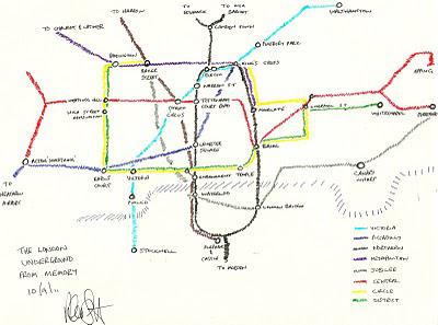 It's a London Thing No.47: The Tube Map Challenge