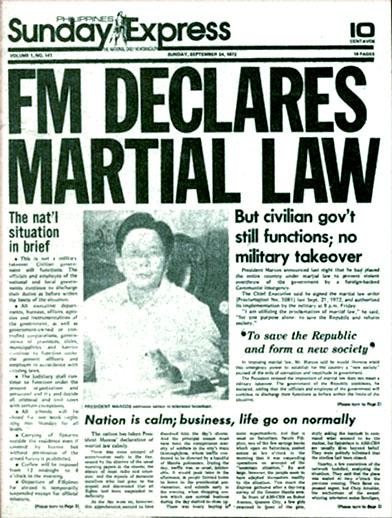 A Childhood in the Time of Martial Law